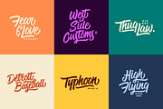 Ghost Type, a Script Font by Sam Parrett (Thumbnail 4 of 6)