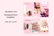 Beauty Instagram Templates Canva, a Social Media Template by Deepa Template Studio (Thumbnail 5 of 19)