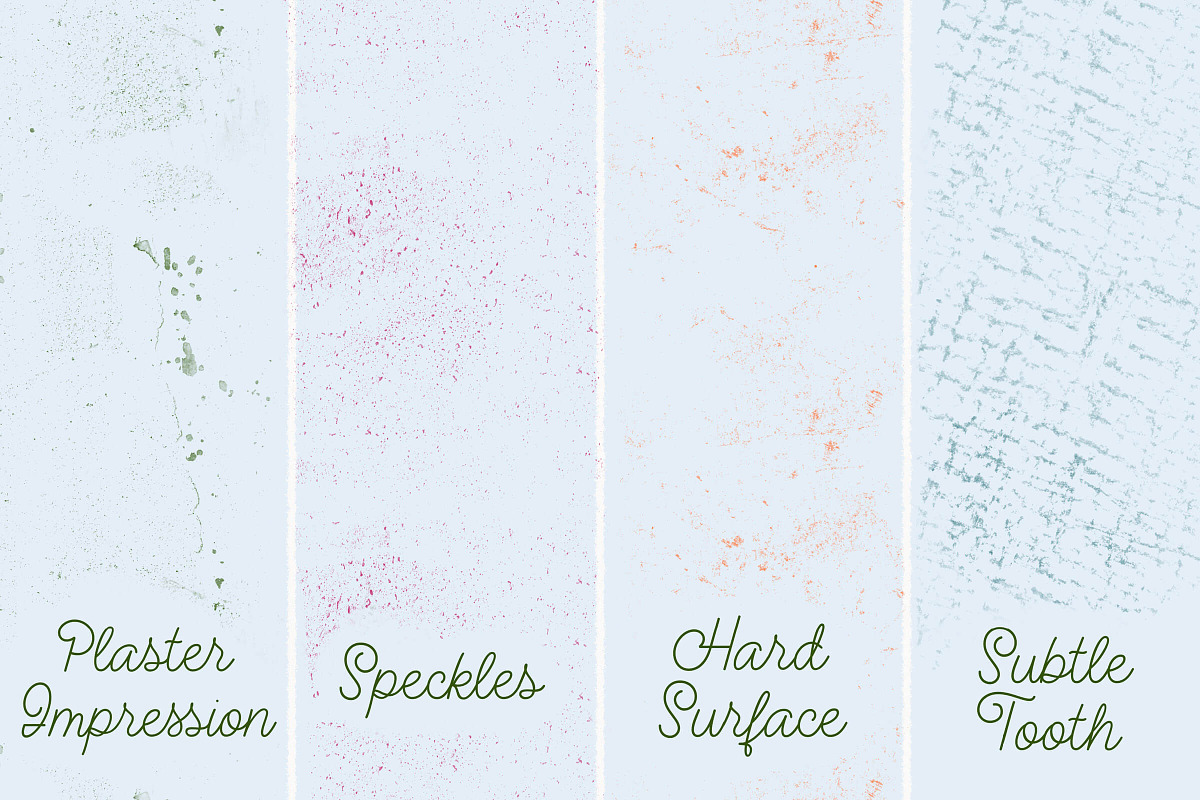 Procreate Subtle Texture Brushes 14x, a Brush Add-On by Esther Nariyoshi (Photo 4 of 5)