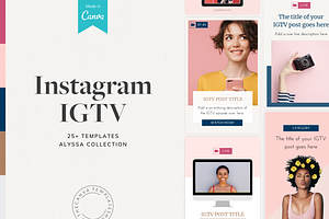 Alyssa IGTV Canva Templates