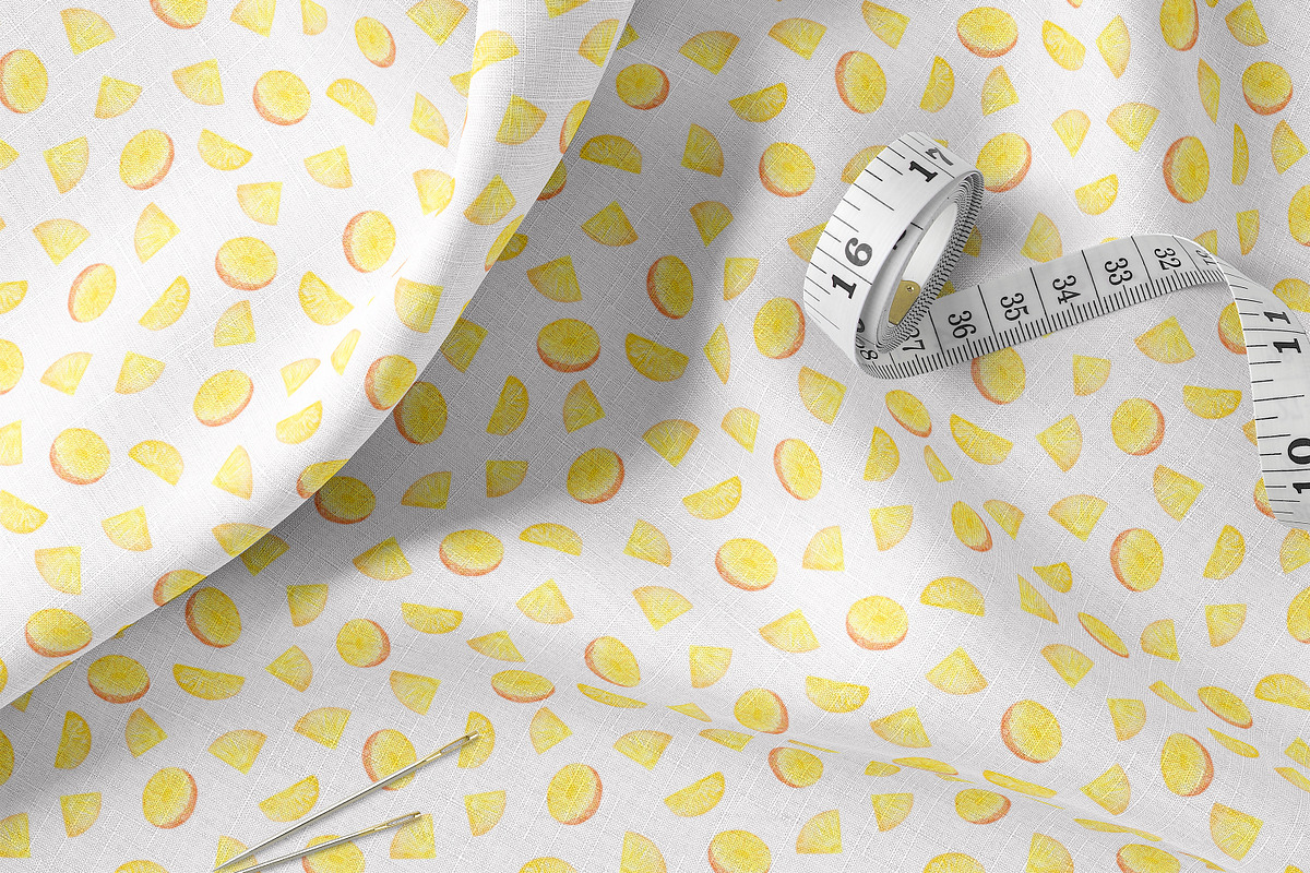 Watercolor Pineapple Patterns Set, a Pattern Graphic by Oksana Dovhopol Art (Photo 3 of 11)