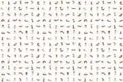 50 yoga dog poses, an Animal Illustration by pet design shop (Thumbnail 7 of 7)