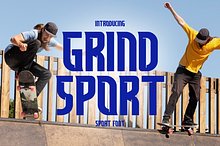 Grind Sport - Display Sport Font