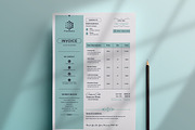 Invoice, a Stationery Template by TelaTemplates (Thumbnail 1 of 8)