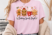 Baking Spirits Bright Christmas PNG, a Seasonal Illustration by Rose Art (Thumbnail 3 of 4)