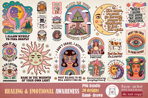 Healing & Emotional Awareness, an Illustration by GlitterCraft