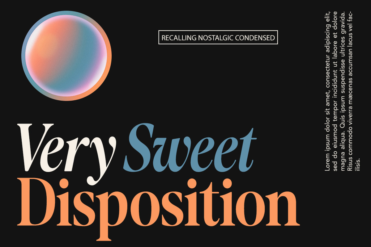 Recalling Nostalgic Font, a Serif Font by Mytha Studio (Photo 4 of 14)