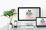 Bold Fitness Logo Template, a Branding & Logo Template by YUDesignStore (Thumbnail 6 of 7)