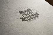 Birhday logo kit, a Branding & Logo Template by Alfazet Chronicles (Thumbnail 8 of 13)
