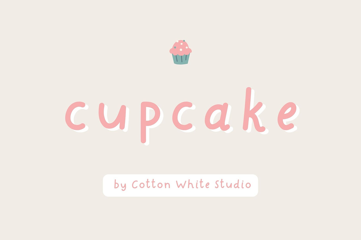 Cupcake, a Handwritten Font by Sofia Skoog (Photo 1 of 9)