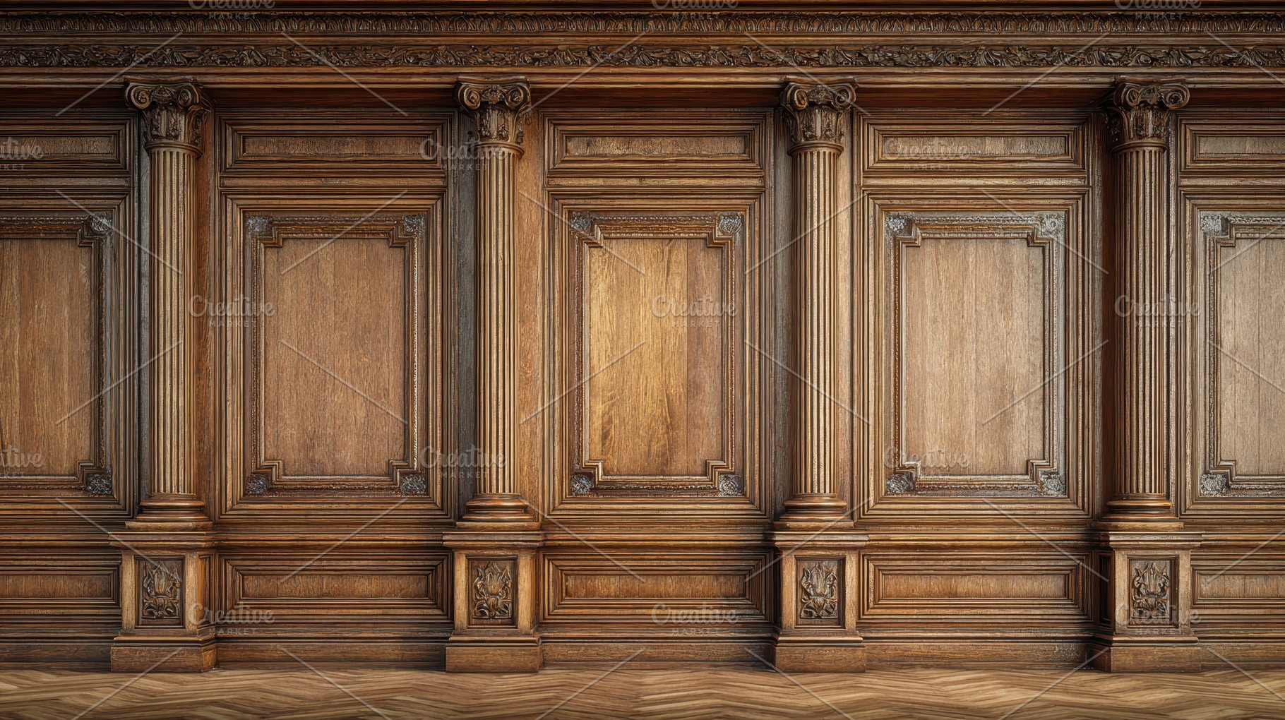 Rich carvings add elegant warmth, a Photo by Pavel_design