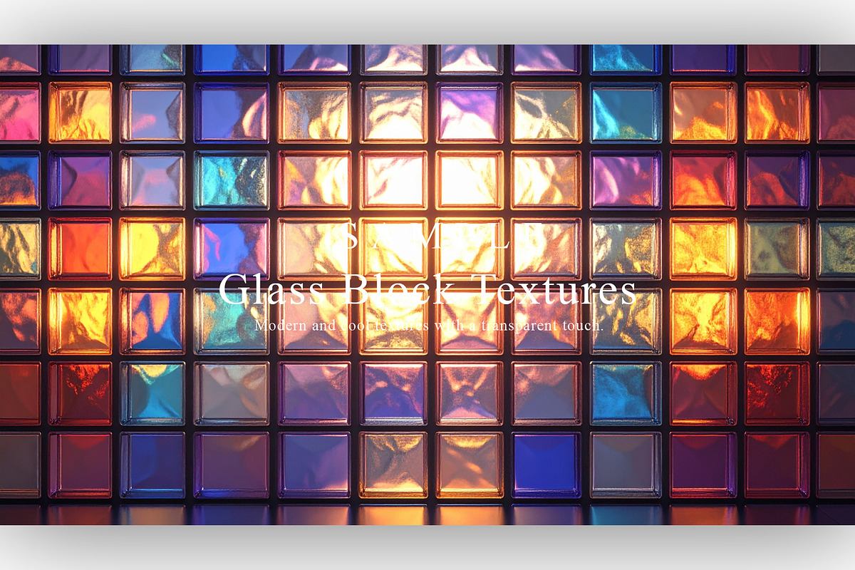 16 Glass Block Textures, a Background Graphic by NOMO DESIGN (Photo 2 of 21)