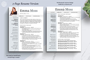 Professional Resume | CV Template, a Resume Template by The Art of Resume (Thumbnail 4 of 8)