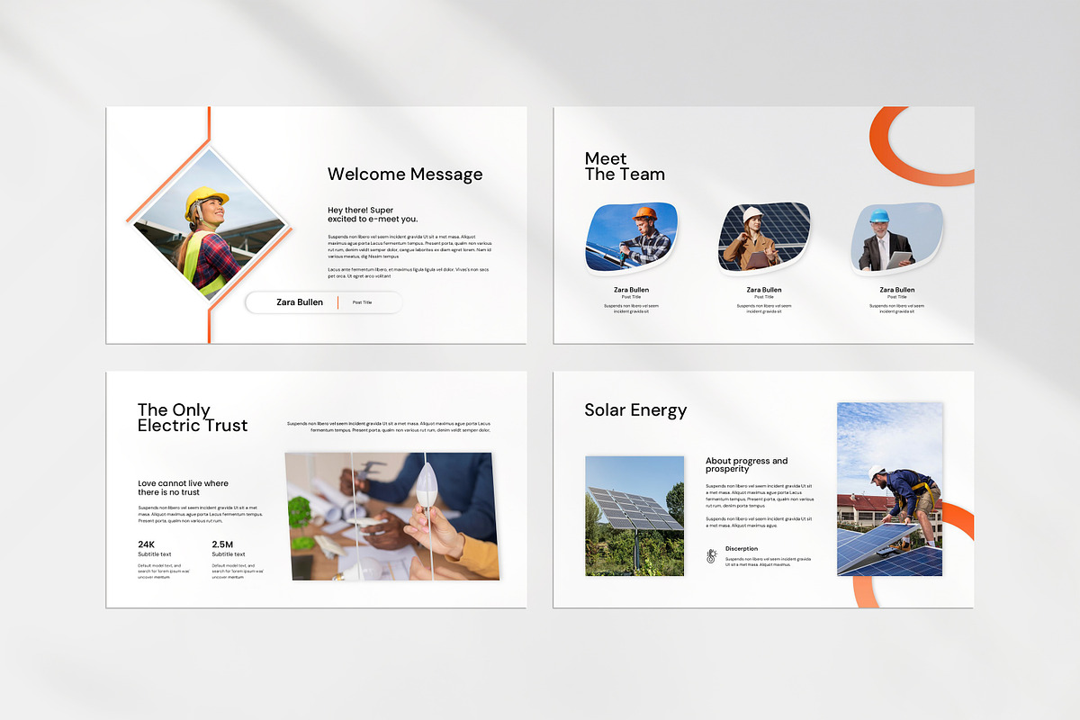 Solar Pane Presentation Template, a Presentation Template by evgenystudio (Photo 4 of 8)