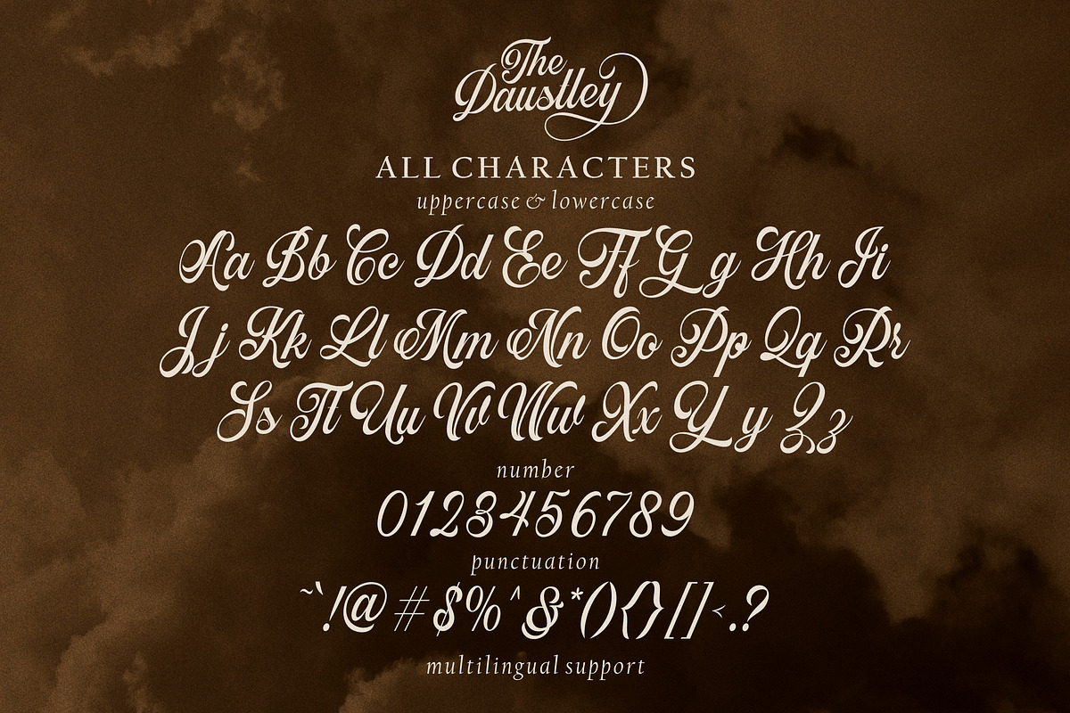 Daustley - Modern Calligraphy, a Font by ErgibiStudio (Photo 9 of 11)
