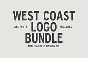 West Coast Design Bundle + Fonts, a Branding & Logo Template by Millieangelo (Thumbnail 1 of 10)