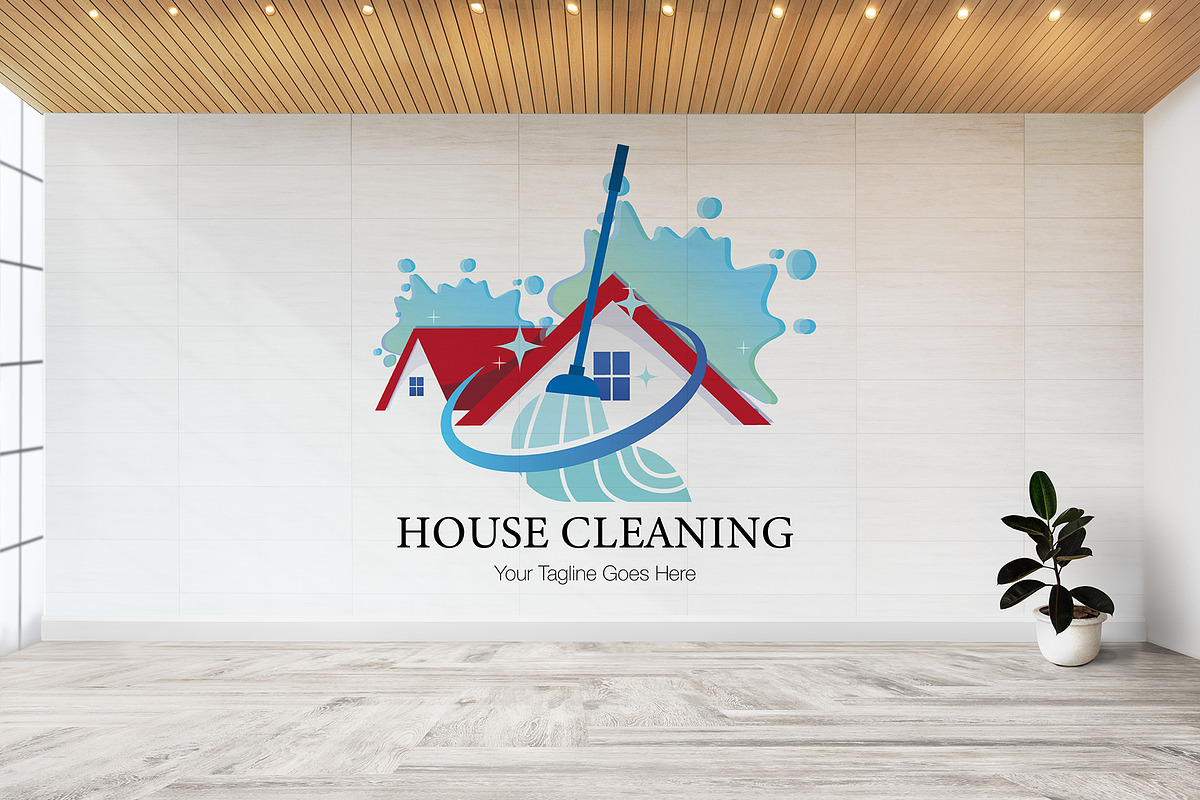 Cleaning Service Logo Collection, a Branding & Logo Template by YUDesignStore (Photo 7 of 12)