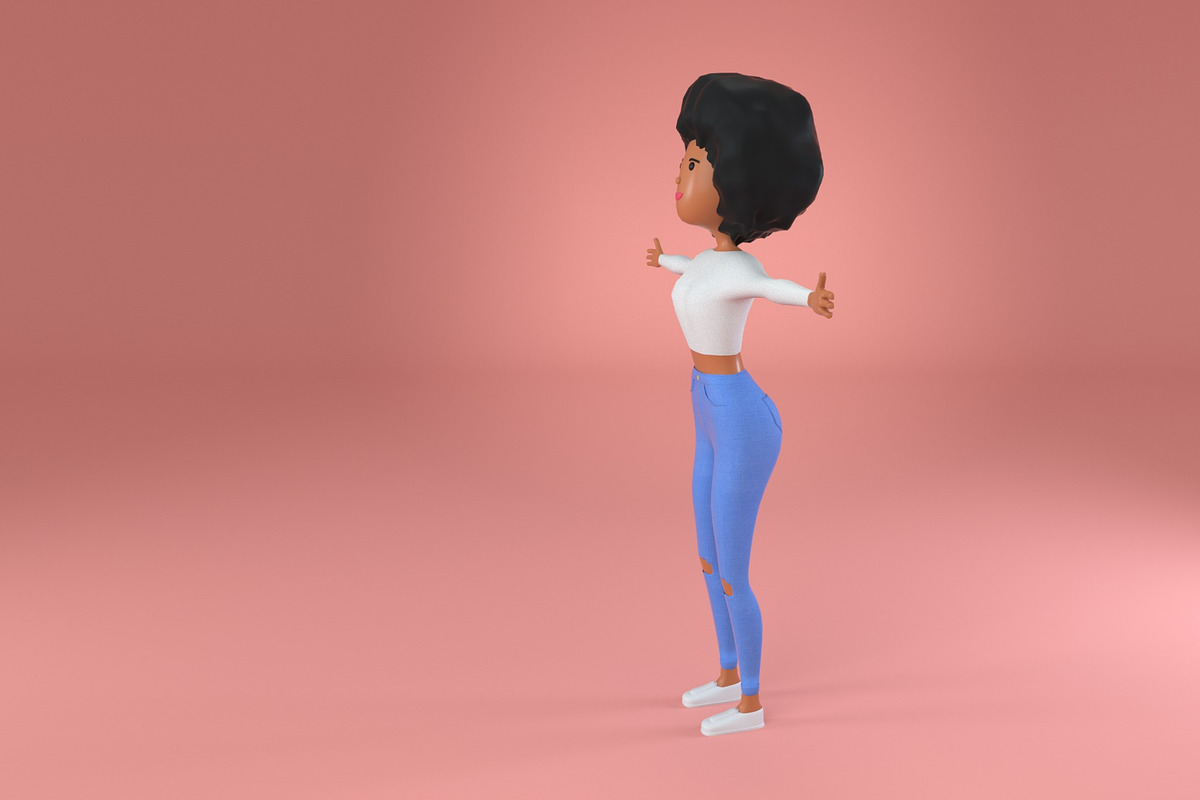 2 Female Characters Alicia, a Characters & Person 3D Model by 3DTreatment (Photo 29 of 59)