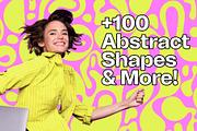 +100 abstract decorative shapes, an Object Graphic by MindMuse (Thumbnail 3 of 15)