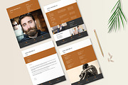 Resume Bundle 4 in 1 Actor, Actress, a Resume Template by Stanin Studio (Thumbnail 7 of 10)