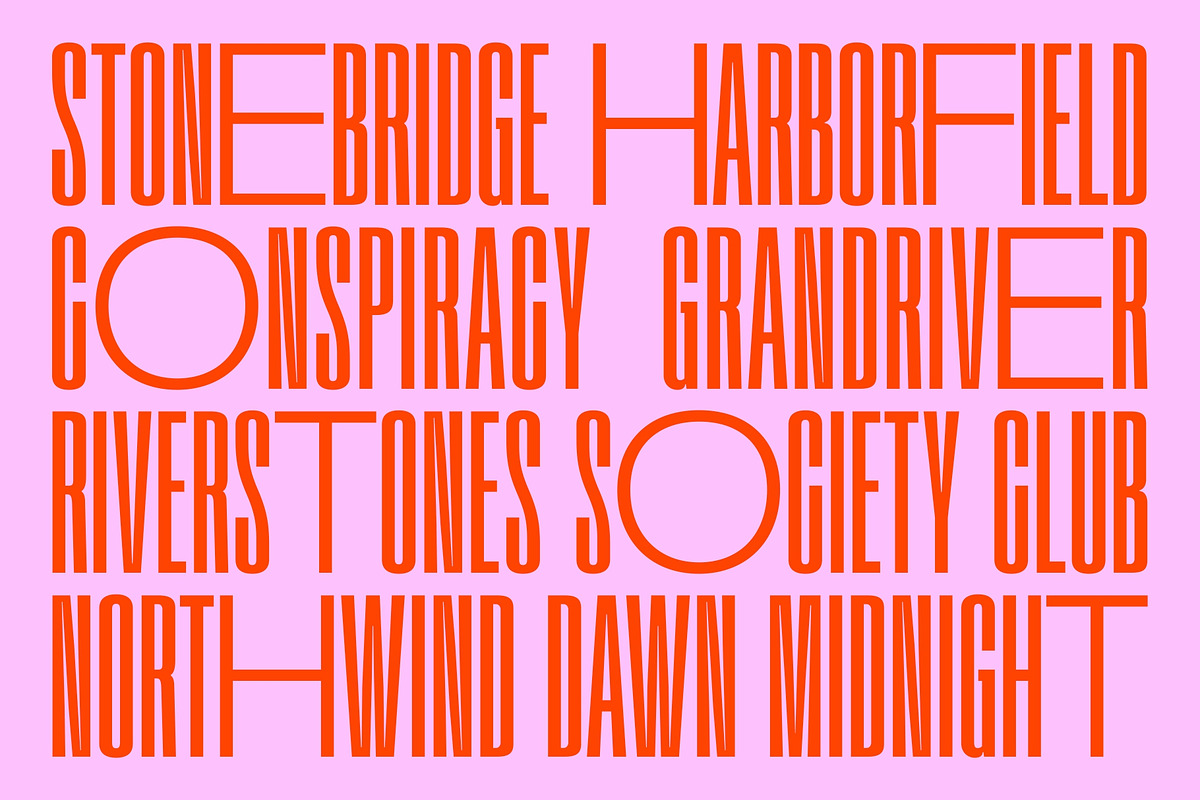 GR SANG - Condensed Display Typeface, a Sans Serif Font by Garisman Std (Photo 7 of 16)