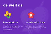 Valentines Day Icons Set, an Outline Icon by Amazing Custom Icons (Thumbnail 6 of 6)