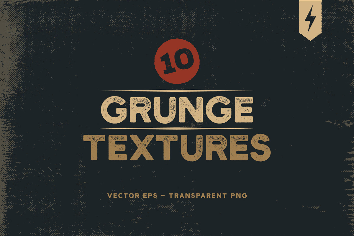 Vector Grunge Textures, a Texture Graphic by FlashGraphics (Photo 1 of 4)