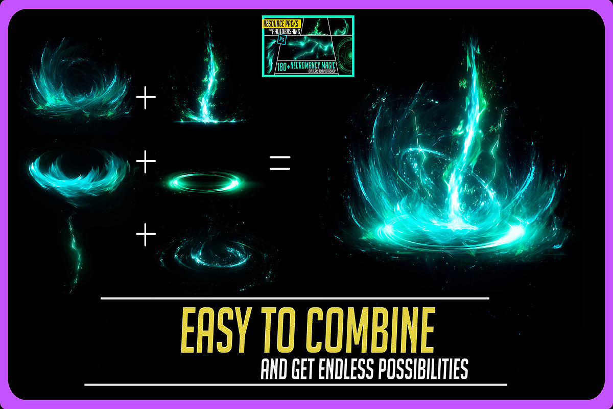 Magic Effects Bundle - 13 Packs, an Object Graphic by Mikel Blazgad (Photo 14 of 21)
