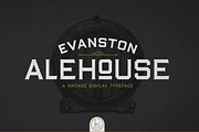 Evanston Alehouse Family, a Serif Font by Kimmy Design (Thumbnail 1 of 12)