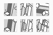 40 Vector Bright Backgrounds in 80s, a Pattern Graphic by softulka (Thumbnail 6 of 13)