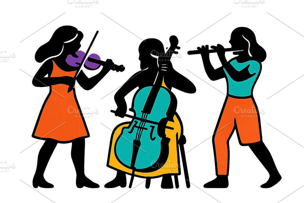 Colorful vector illustration of, an Illustration by ZinetroN