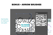 Hand drawn vector arrows + ai brush, a Templates & Theme by voin_Sveta (Thumbnail 5 of 6)