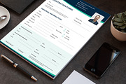 Modern Registration Form, a Stationery Template by iDoodle Studio (Thumbnail 6 of 6)