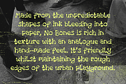 No Bones - A Textured Grunge Font, a Handwritten Font by Wingsart Studio (Thumbnail 2 of 12)