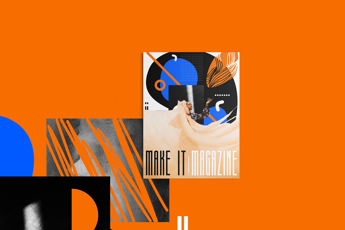 Collage me! Abstract modern bundle, a Pattern Graphic by lisa_kalev (Photo 21 of 26)