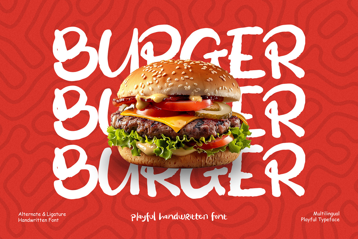 Bunny Carroty - Playful Handwritten, a Handwritten Font by Inviline.co (Photo 11 of 17)