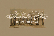 Yesternight - Classic Script, a Script Font by Letterhend Studio (Thumbnail 10 of 10)