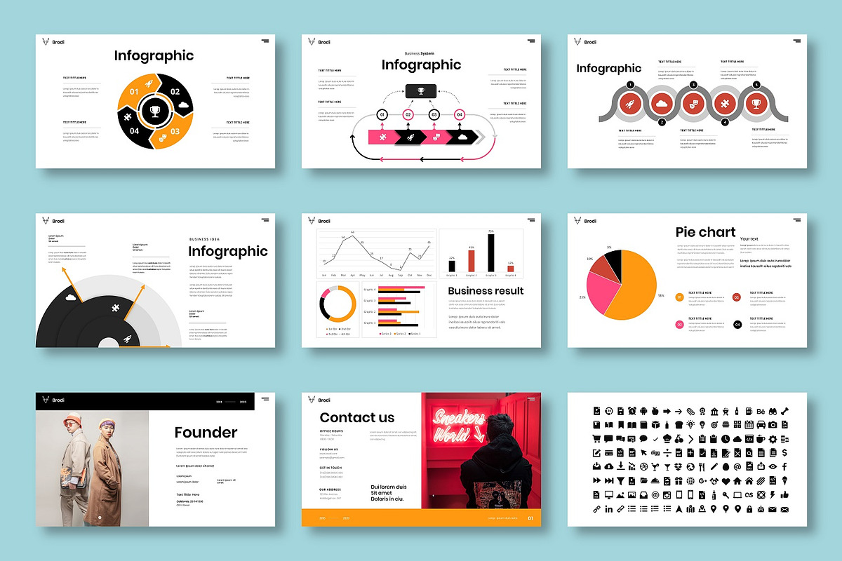 Brodi - Business Google Slide Templa, a Presentation Template by Dens Creative Studio (Photo 5 of 6)