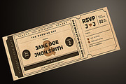 Wedding Invitation Movie Ticket, an Invitation Template by Vynetta (Thumbnail 4 of 6)