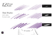 Drawing Procreate Brushes, a Brush Add-On by Andrew Skoch Design (Thumbnail 5 of 5)