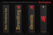 Post Tenebras Lux - Blackletter font, a Blackletter Font by Artistic & Unique (Thumbnail 9 of 16)