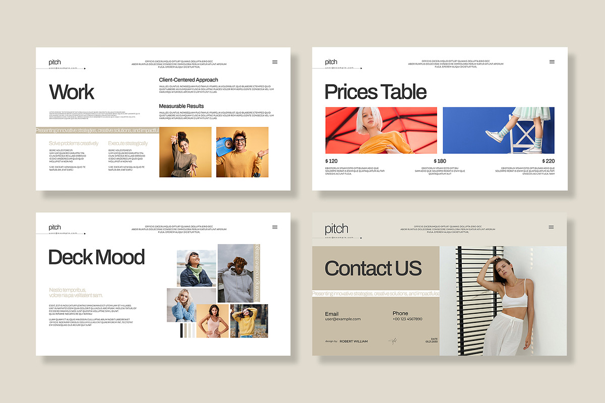 Pitch Deck  Presentation Template, a Presentation Template by MightyDesign (Photo 6 of 9)