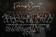 Frans Eliot, a Handwritten Font by pineungtype (Thumbnail 6 of 6)