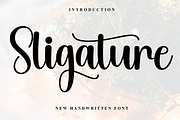 Sligature, a Font by FreshTypeINK (Thumbnail 1 of 8)