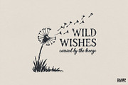 Wild Wishes PNG Design, Dandelion, an Illustration by SharpMarketplace (Thumbnail 1 of 4)