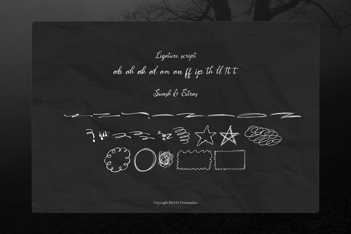 Howdy Sacramen | Horror Handwritten, a Font by Denustudios (Photo 14 of 15)