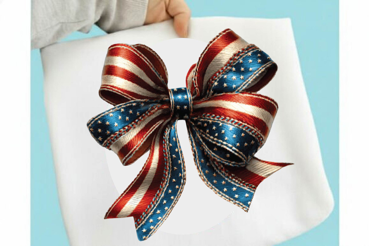 Patriotic USA Bow Clipart Bundle, an Illustration by SVGArt (Photo 3 of 9)