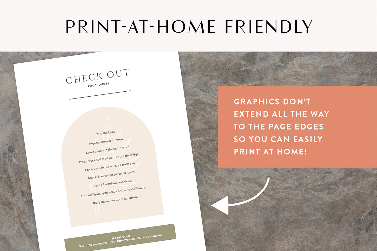 Arches Check Out List for Airbnb, a Templates & Theme by Kin Studio (Photo 5 of 5)