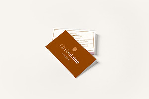 Business Card Template - La Fontaine