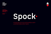 Spock, a Sans Serif Font by Los Andes Type (Thumbnail 1 of 15)